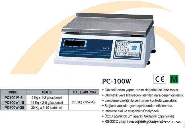 DENSİ PC-100W